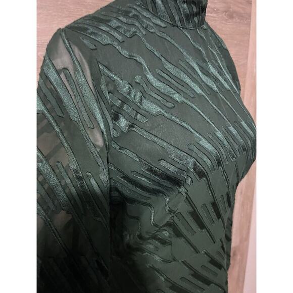 Maggie London Women Long Dress size 2 Emerald Green Formal Party Cocktail - Picture 4 of 11